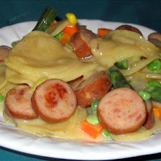 Kielbasa Au Gratin Casserole