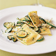 Ravioli with Roasted Zucchini