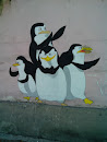 Граффити Пингвины