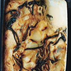 Poblano Potato Gratin