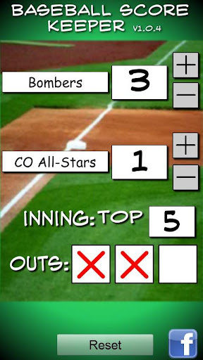 Baseball Scorekeeper Tablet Ed