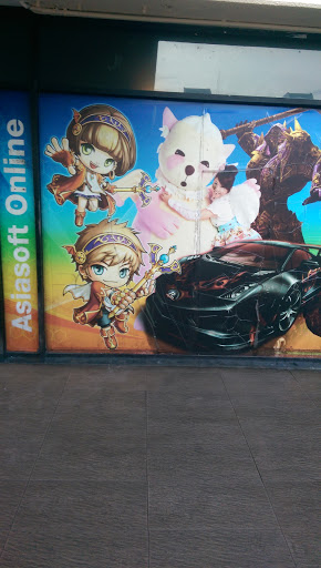 Asiasoft Games Mural