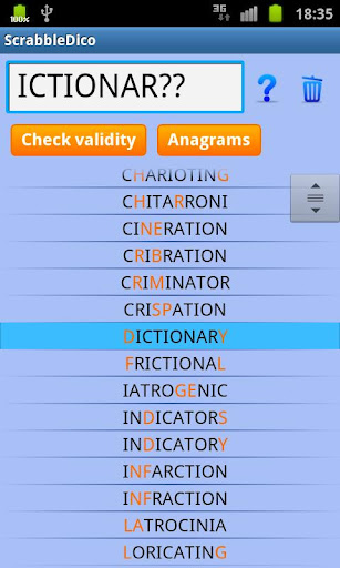 Scrabble Words WF Helper