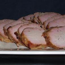 Grilled Ginger-Peanut Pork Tenderloin