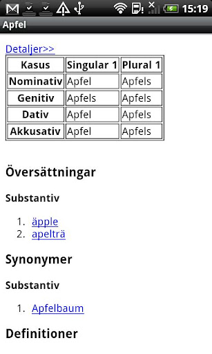 German-Swedish Dictionary