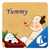 Yummy Sushi Boat Browser Theme