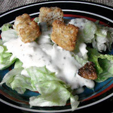 The Realtor's Buttermilk  Garlic Salad Dressing