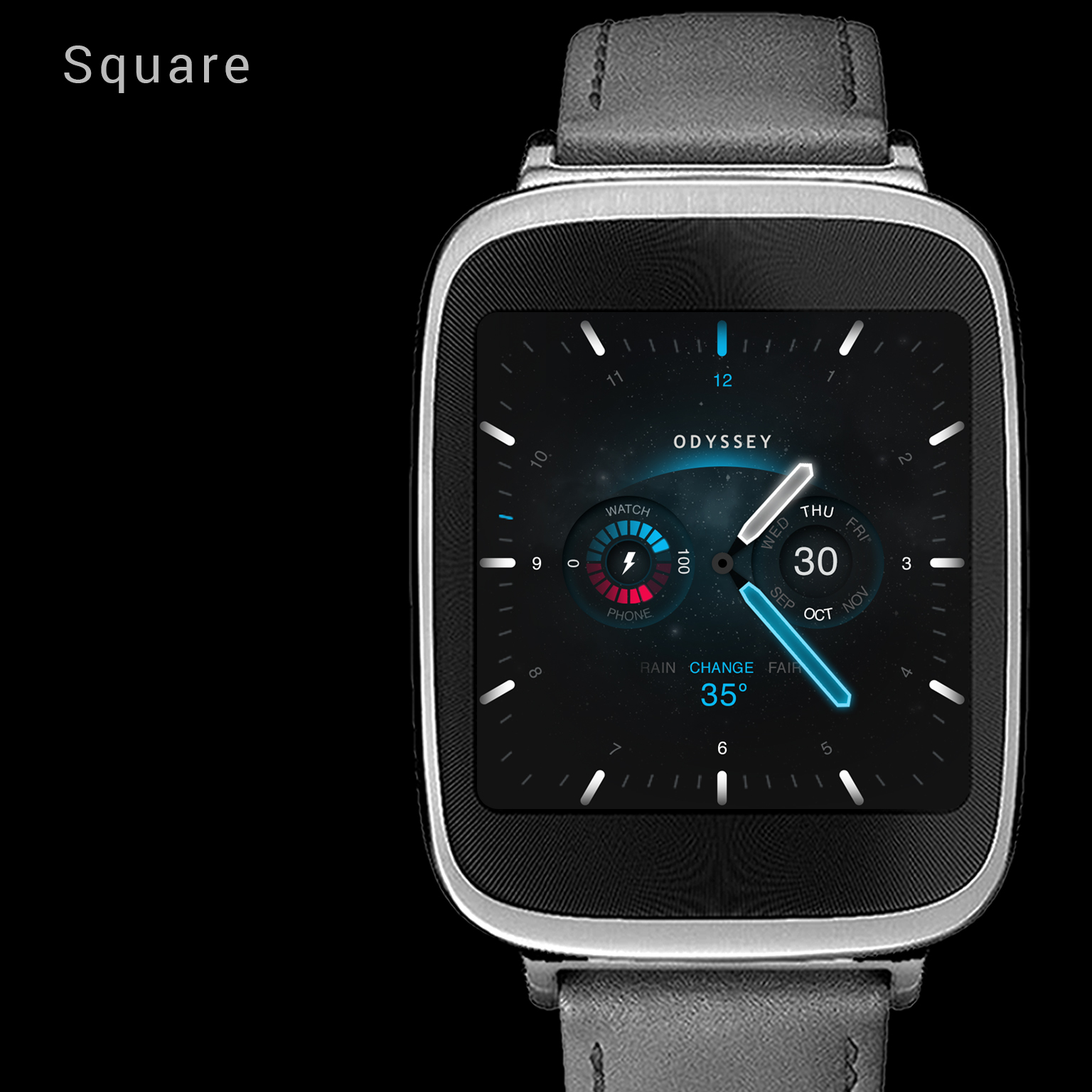 Android application Odyssey Watch Face screenshort