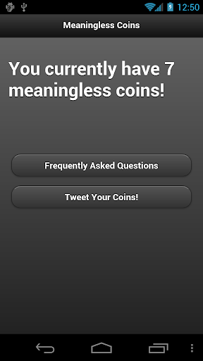 Meaningless Coins