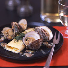 Pumpkin Cannelloni with Clams and Sage Brown Butter