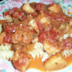 Seafood Saute with Linguinne