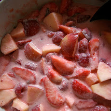 Quick & Easy Pink Fruit Salad