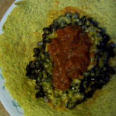 Black Bean and Cheesy Burrito - Ww