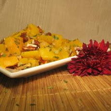 Butternut Squash with Onions and Pecans