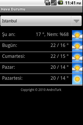 【免費天氣App】Hava Durumu-APP點子