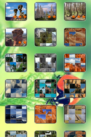 Android application LandScape Puzzle screenshort