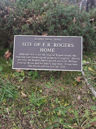 Scopes Trial Trail: F.R. Rogers Home