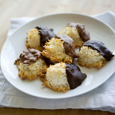 Chocolate Covered Macaroons