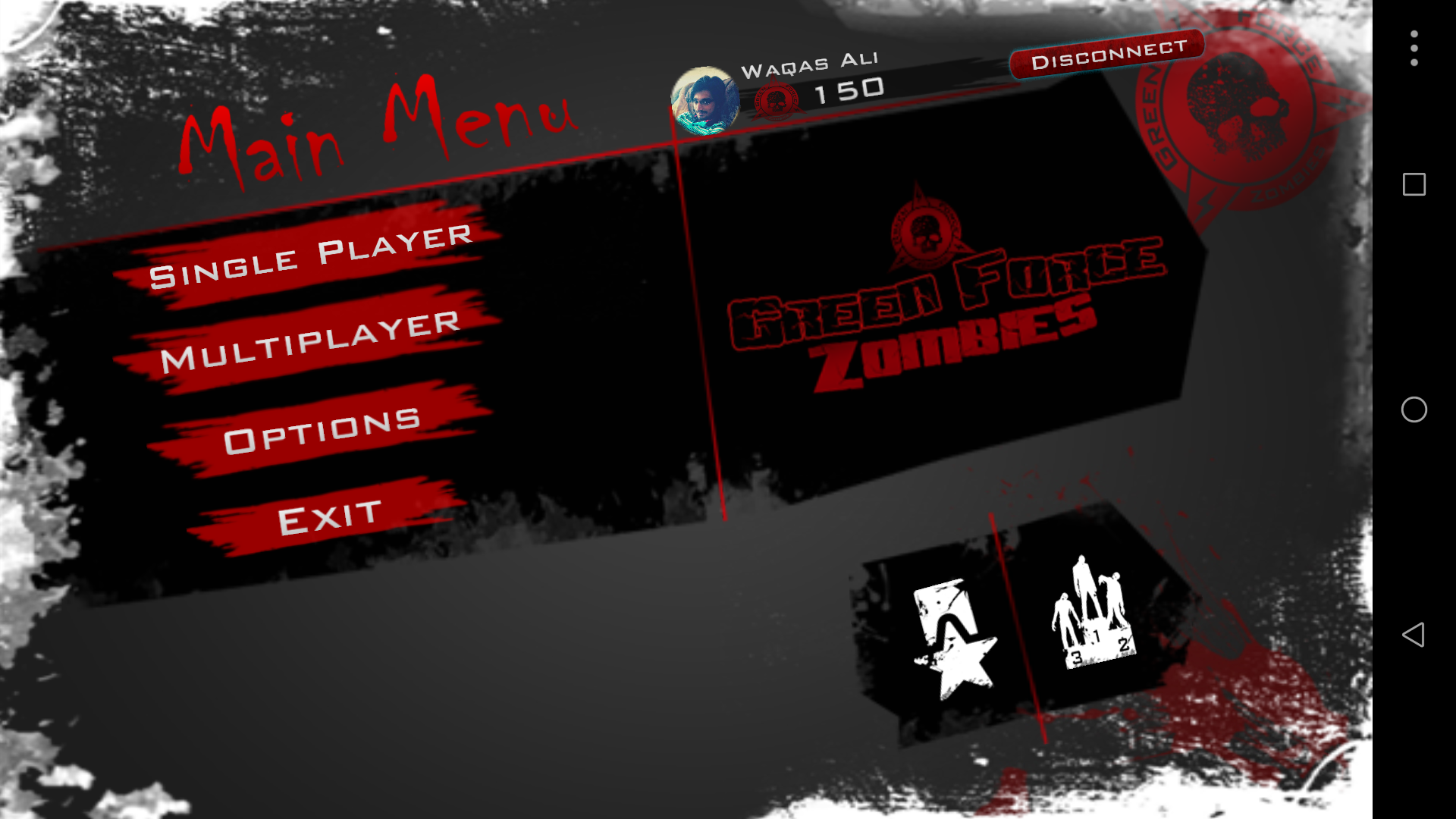 Android application Green Force: Zombies Pro screenshort