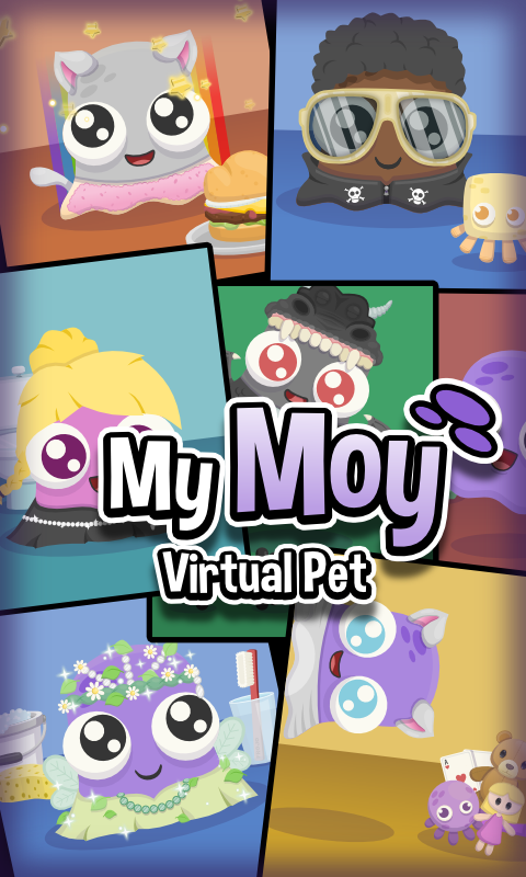 Android application My Moy - Virtual Pet Game screenshort