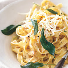 Fettuccine with Brown Butter and Sage
