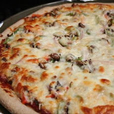 Grilled Veggie Sausage Pizza