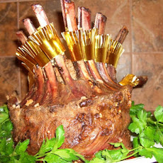 Roasted Rack of Venison