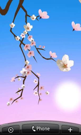 Lovely Sakura Live Wallpaper