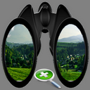 Binoculars Zoomer Tool mobile app icon
