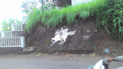 Syeh On White Horse Relief