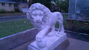 Lion Statue at World Services for the Blind 