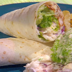 Grilled Chicken Caesar Salad Wrap