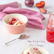 Plum & Earl Grey Ice Cream