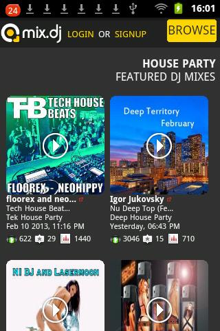 house-party-by-mix-dj for android screenshot