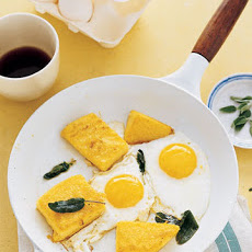 Fried Polenta, Eggs, and Sage