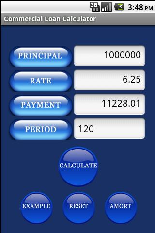 Commercial Loan Calculator