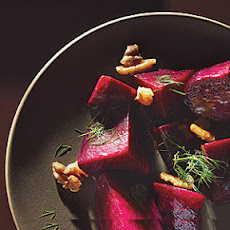 Beets with Dill and Walnuts