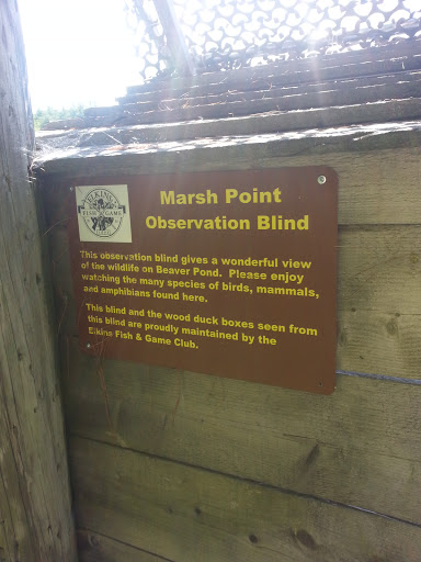 Marsh Point Observation Blind