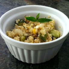 Quinoa Salad with Grilled Corn
