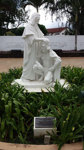 Lehi Blessing Joseph Statue