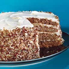 Pecan Spice Layer Cake with Cream Cheese Frosting