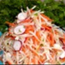 Ginger, Carrot, and Daikon Salad