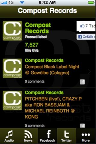 【免費音樂App】Compost Records-APP點子