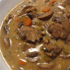 Barley, Lentil and Mushroom Soup