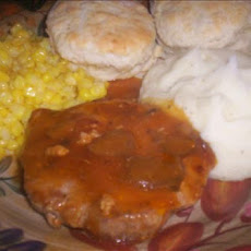 Campbell's Golden Mushroom Soup Pork Chops