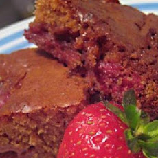 Strawberry Brownies