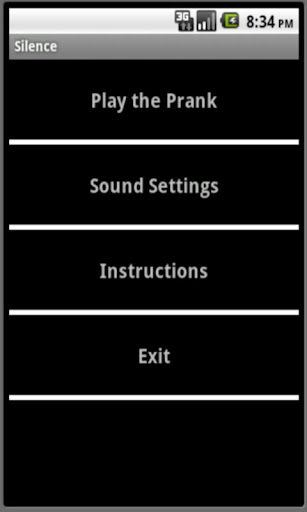 Silence Trial Prank App