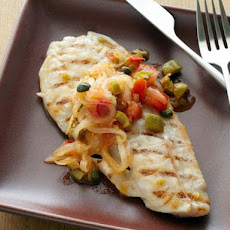 Grilled Snapper Vera Cruz