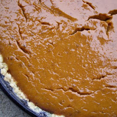 Pumpkin Eggnog Pie