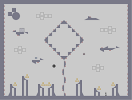 Thumbnail of the map 'The lonely and ugly and mean iron flower.'